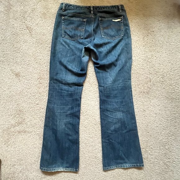 Michael Kors Womens Boot Cut Jeans 8 - Picture 6 of 9